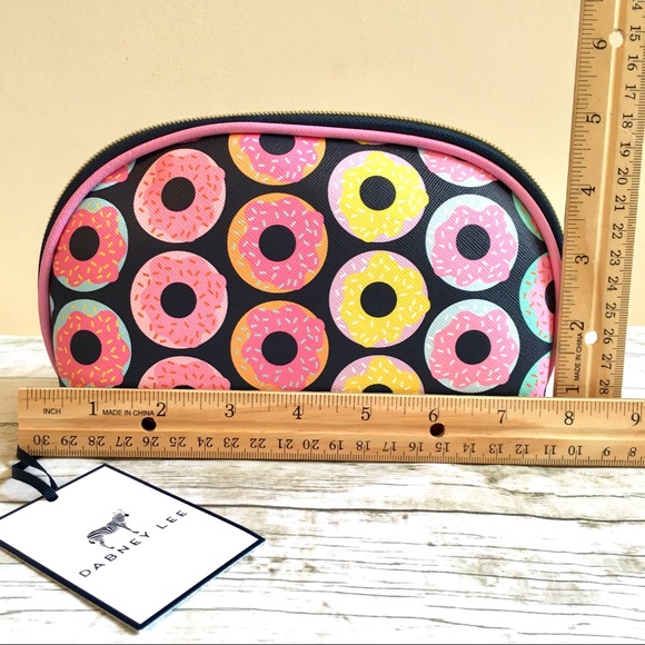 Dabney Lee - Cosmetics Makeup Bag - Donut Design - Picture 9 of 9